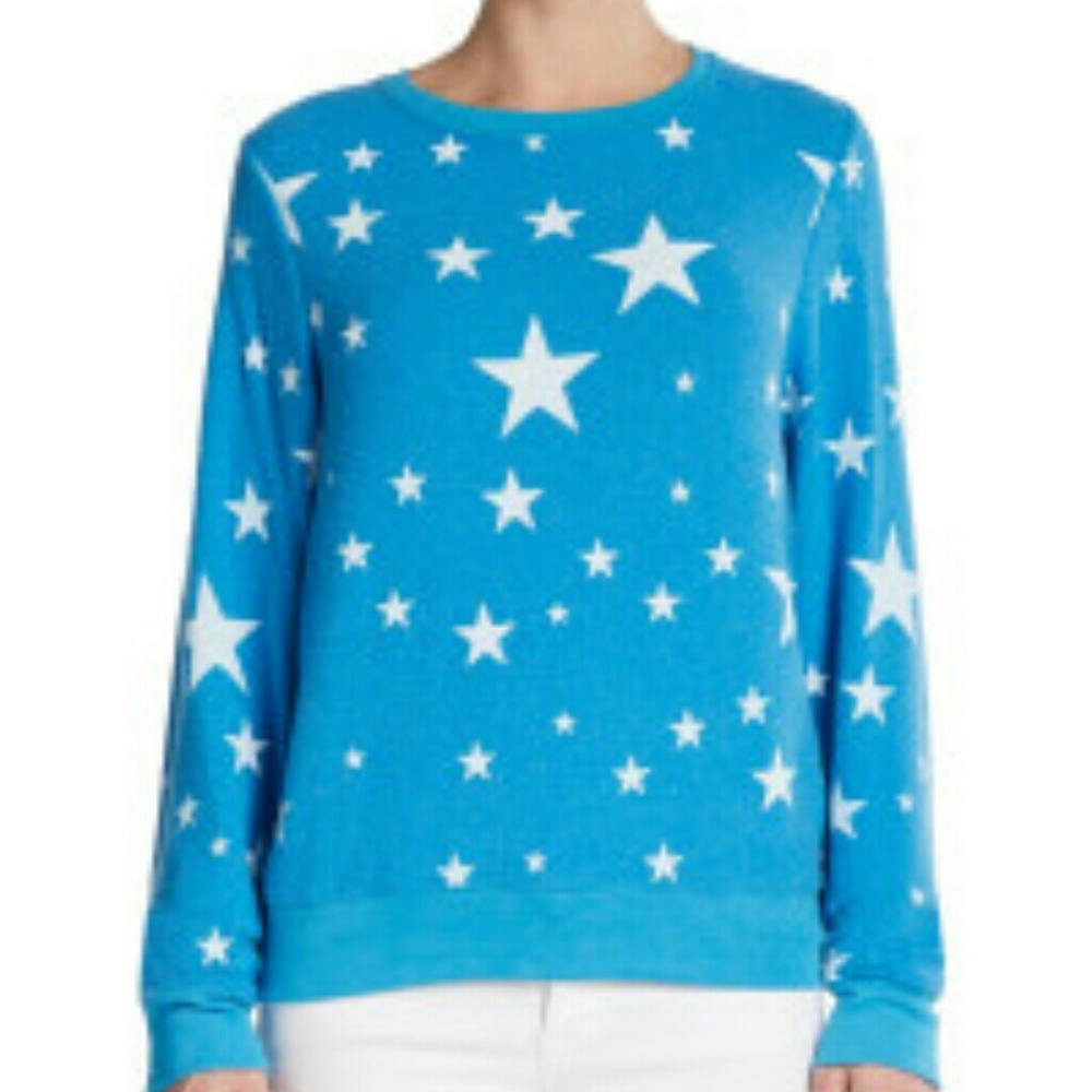 Wildfox "Disco Star" Graphic Top